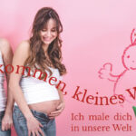 Willkommen kleines Wunder- ich male dich in unsere Welt!