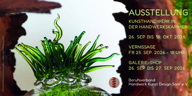 AUSSTELLUNG KUNSTHANDWERK IN DER HANDWERKSKAMMER