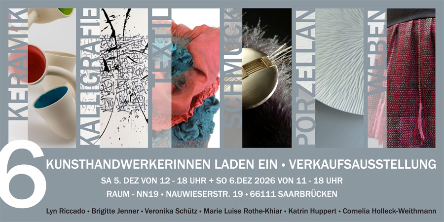 6 Kunsthandwerkerinnen laden ein